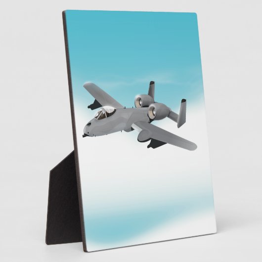 A-10 Bomber Vliegtuig Fotoplaat (Zijkant)