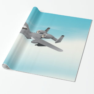 A-10 bommenwerper vliegtuig cadeaupapier