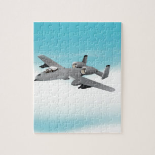 A-10 bommenwerper vliegtuig legpuzzel