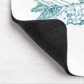 A-10 Thunderbolt 2 Muismat (Hoek)