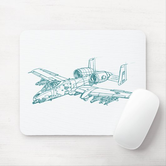 A-10 Thunderbolt 2 Muismat (Met muis)
