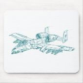 A-10 Thunderbolt 2 Muismat (Voorkant)