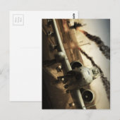 A-10 Thunderbolt Airplane Briefkaart (Voorkant / Achterkant)