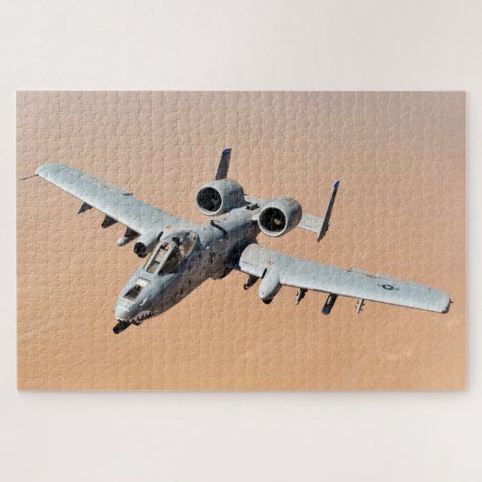 A-10 Thunderbolt II  74e Fighter Squadron Legpuzzel (Horizontaal)