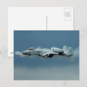 A-10 Thunderbolt II Briefkaart (Voorkant / Achterkant)