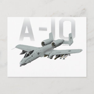 A-10 Thunderbolt II Briefkaart