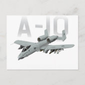 A-10 Thunderbolt II Briefkaart (Voorkant)