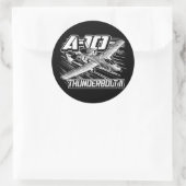 A-10 Thunderbolt II Classic Round Sticker Sticker (Tas)