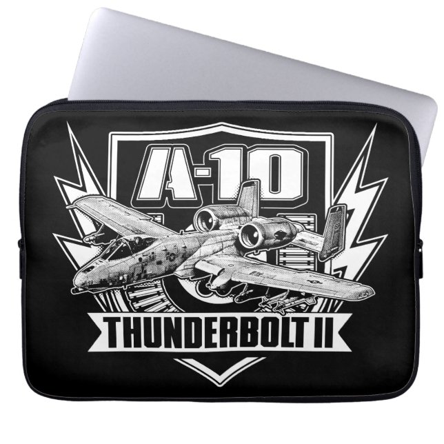 A-10 Thunderbolt II Electronics Bag Laptop Sleeve (Voorkant)