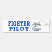 A-10 THUNDERBOLT II-GEVECHTSPILOOT BUMPERSTICKER (Voorkant)