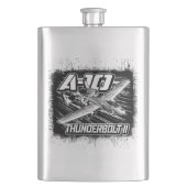 A-10 Thunderbolt II Heupkolf Klassieke kolf Flacon (Voorkant)
