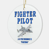 A-10 THUNDERBOLT II KERAMISCH ORNAMENT (Links)