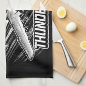A-10 Thunderbolt II Kitchen Towel Kitchen Towels Theedoek (Quarter Fold)