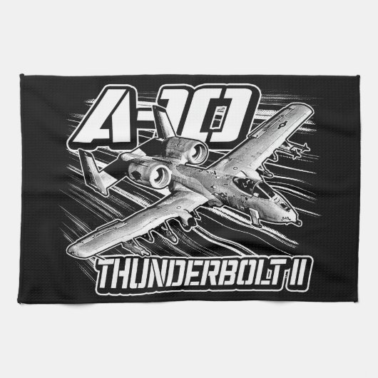 A-10 Thunderbolt II Kitchen Towel Kitchen Towels Theedoek (Horizontaal)