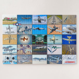 A-10 THUNDERBOLT II "MONTAGE" LEGPUZZEL