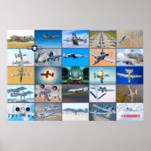 A-10 THUNDERBOLT II "MONTAGE" POSTER (Voorkant)