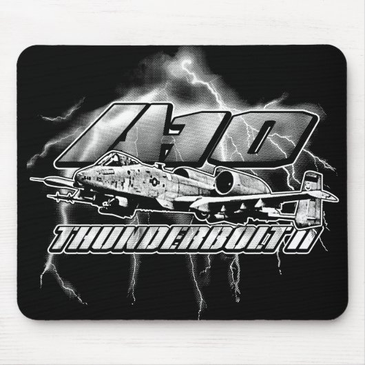 A-10 Thunderbolt II Muismat Mousepad (Voorkant)