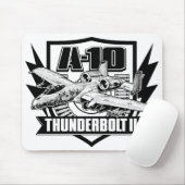 A-10 Thunderbolt II Muismat Mousepad (Met muis)