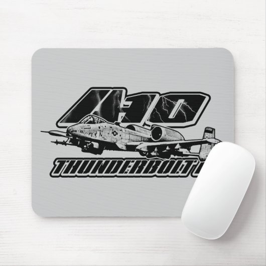 A-10 Thunderbolt II Muismat Mousepad (Met muis)