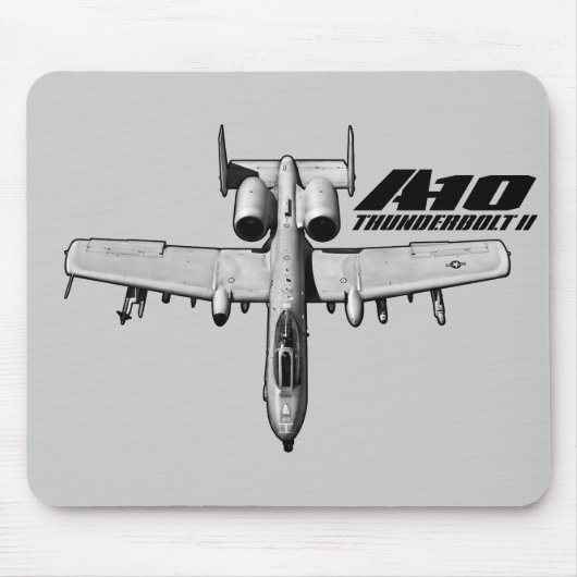 A-10 Thunderbolt II Muismat Mousepad (Voorkant)