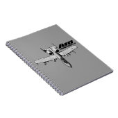 A-10 Thunderbolt II Notitieboek Spiral Foto Notiti (Rechterzijde)