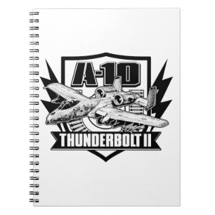 A-10 Thunderbolt II Notitieboek Spiral Foto Notiti
