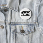 A-10 Thunderbolt II Pinback Button Button (In situ)
