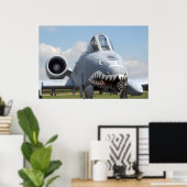 A-10 Thunderbolt II Poster (Thuiskantoor)