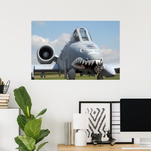 A-10 Thunderbolt II Poster (Thuiskantoor)