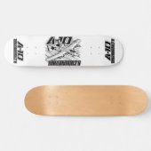 A-10 Thunderbolt II Skateboard Deck Skateboard (Horizontaal)