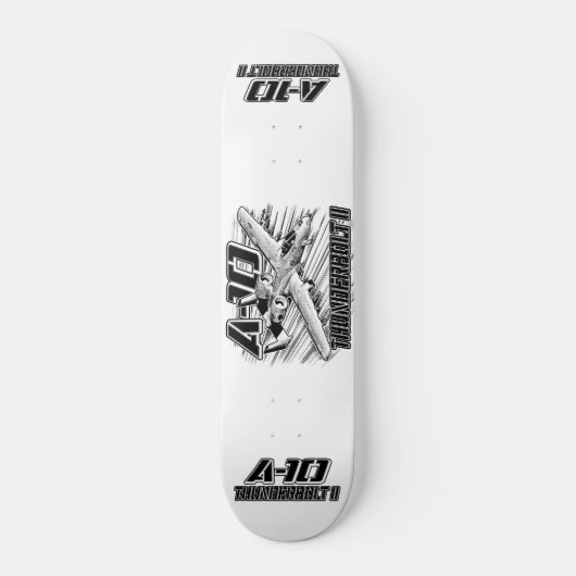 A-10 Thunderbolt II Skateboard Deck Skateboard (Voorkant)