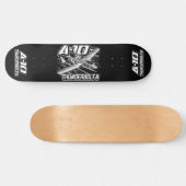 A-10 Thunderbolt II Skateboard Deck Skateboard (Horizontaal)