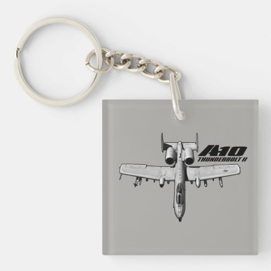 A-10 Thunderbolt II Sleutelhanger AcrylSleutelhang (Voorkant)
