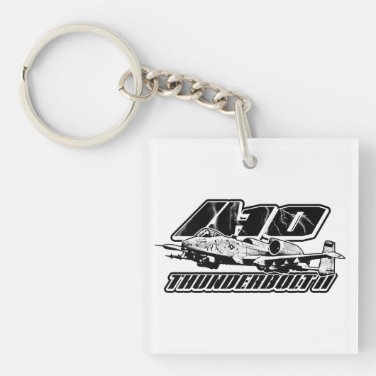 A-10 Thunderbolt II Sleutelhanger AcrylSleutelhang (Voorkant)