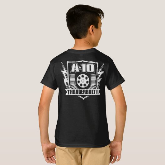 A-10 Thunderbolt II T-Shirt T-Shirt (Achterkant volledig)