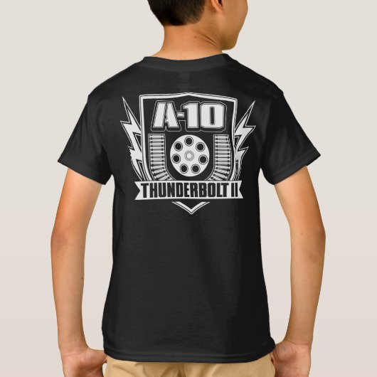 A-10 Thunderbolt II T-Shirt T-Shirt (Achterkant)
