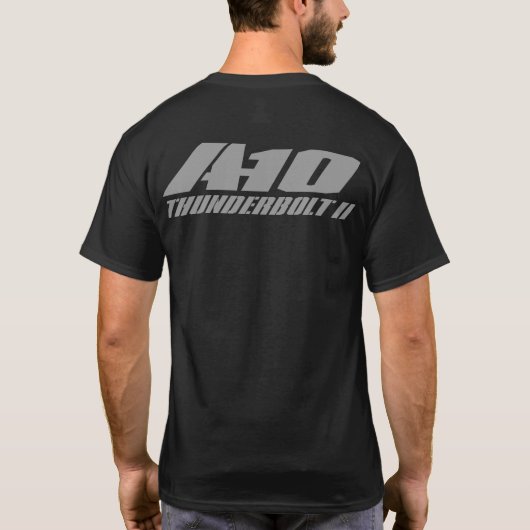 A-10 Thunderbolt II T-Shirt T-Shirt (Achterkant)