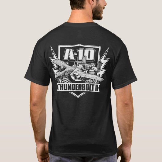 A-10 Thunderbolt II T-Shirt T-Shirt (Achterkant)