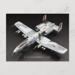 A-10 Thunderbolt II UAV Briefkaart