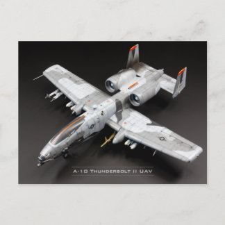 A-10 Thunderbolt II UAV Briefkaart