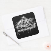 A-10 Thunderbolt II Vierkante Sticker Sticker (Envelop)