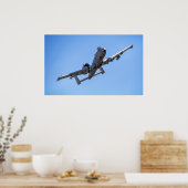 A-10 Thunderbolt II-Vliegtuig Poster (Keuken)