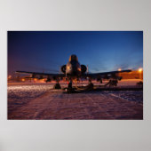 A-10 Thunderbolt II-Vliegtuig Poster (Voorkant)
