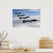 A-10 Thunderbolt II-Vliegtuig Poster (Keuken)
