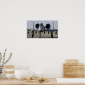 A-10 Thunderbolt II-Vliegtuig Poster (Keuken)
