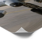 A-10 Thunderbolt II-Vliegtuig Poster (Hoek)