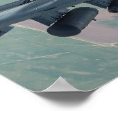 A-10 Thunderbolt II-Vliegtuig Poster (Hoek)