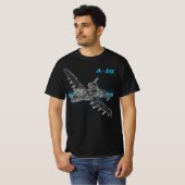 A-10 Thunderbolt II (Warthog) T-shirt (Voorkant volledig)