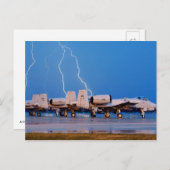 A-10 Thunderbolt II's Briefkaart (Voorkant / Achterkant)