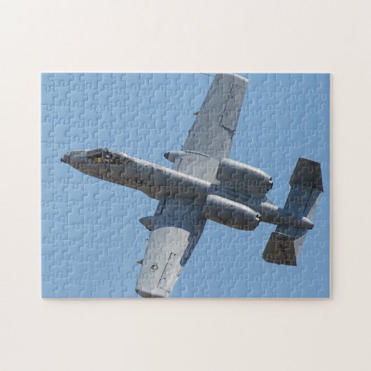 A-10 thunderbolt. legpuzzel (Horizontaal)